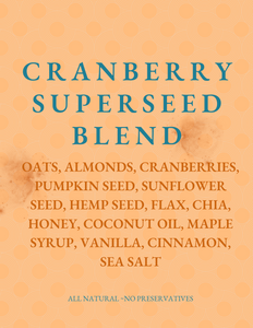 Cranberry Superseed Granola