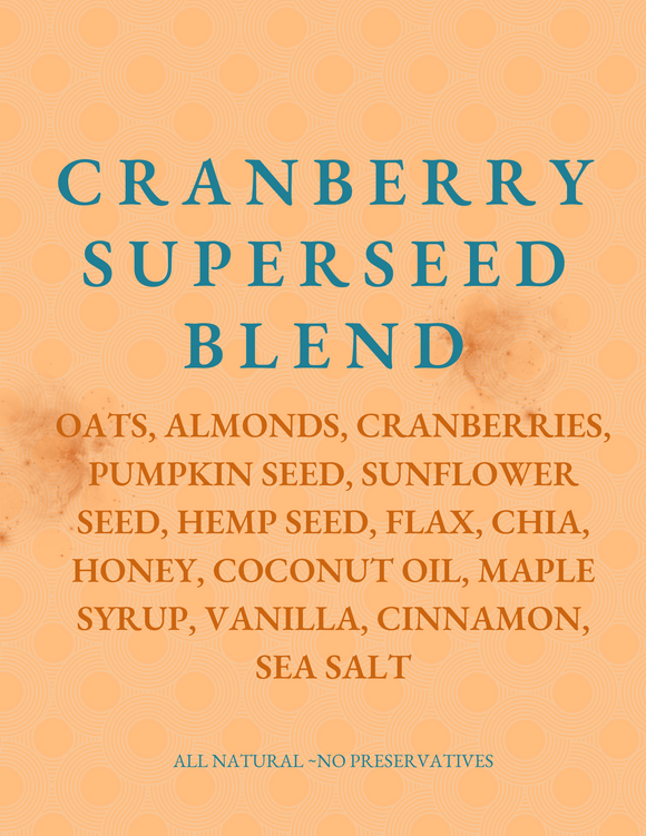 Cranberry Superseed Granola